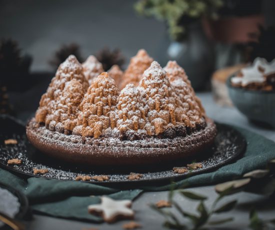 Fraeulein Meer backt Weihnachtlicher Marmorkuchen