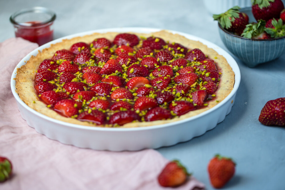 Fraeulein Meer backt Erdbeertarte