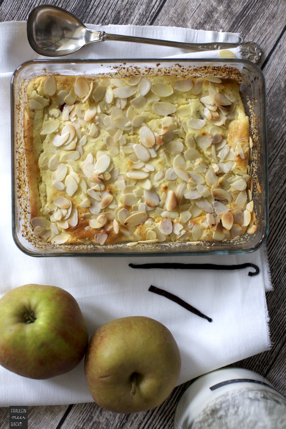 Apfel-Quark-Auflauf - Fräulein Meer backt