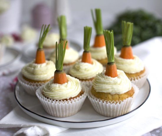 Fraeulein Meer backt Ruebli Cupcakes