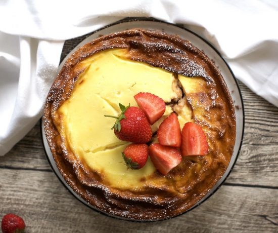 Fraeulein Meer backt Erdbeer-Brownie-Käsekuchen