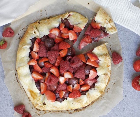 Fraeulein Meer backt Kirsch Galette