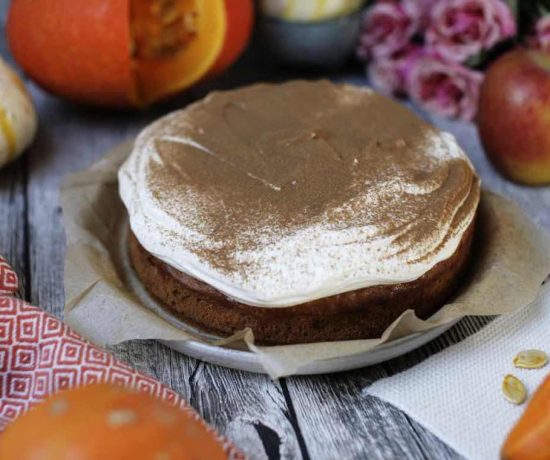 Fraeulein Meer backt Kürbis-Zimt-Kuchen mit Frischkäsecreme