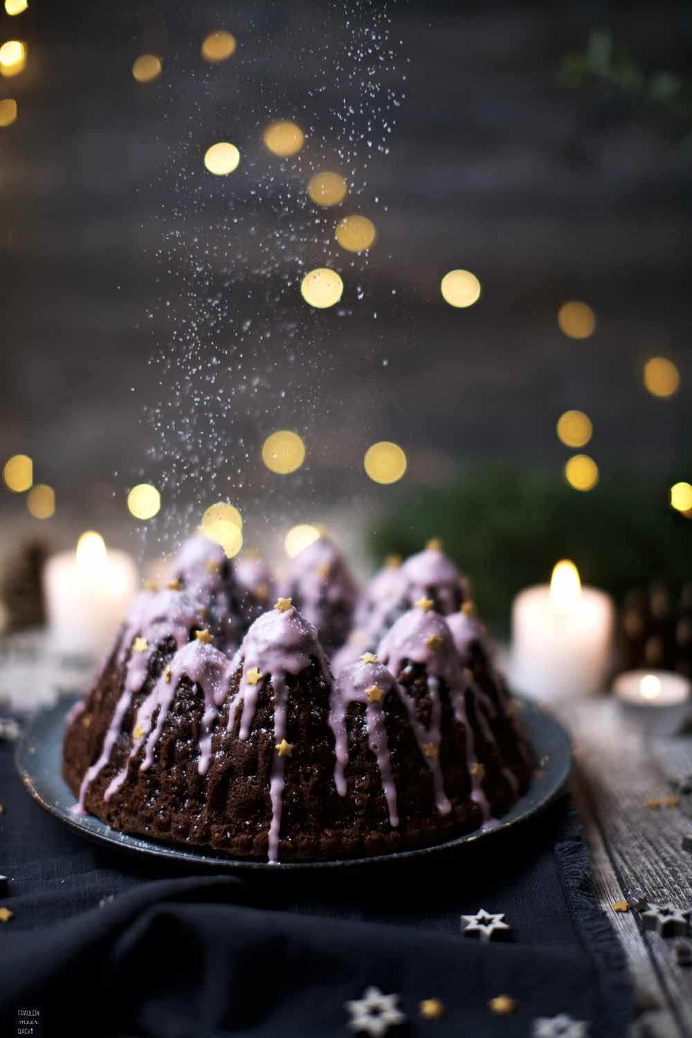 Rotwein-Lebkuchen-Guglhupf - Fräulein Meer backt