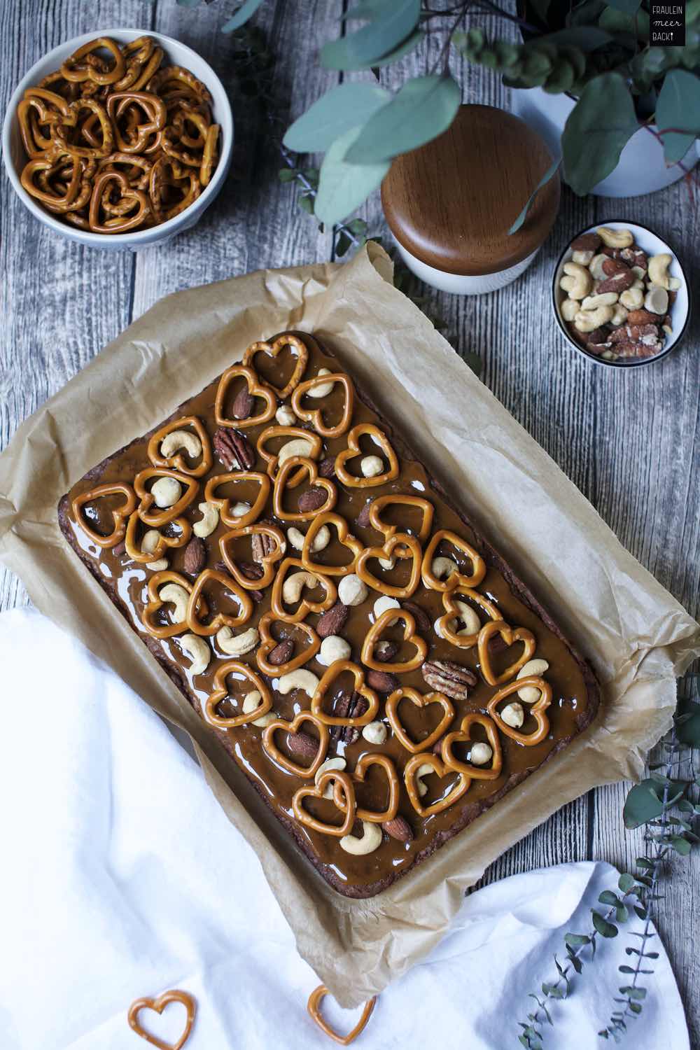 Fraeulein Meer backt Salzkaramell Brownies 