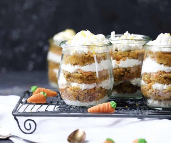 Fraeulein Meer backt Carrot Cake im Glas