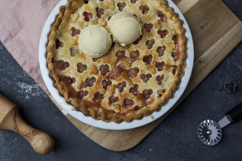 Fraeulein Meer backt Rhabarber Tarte mit Zitrone