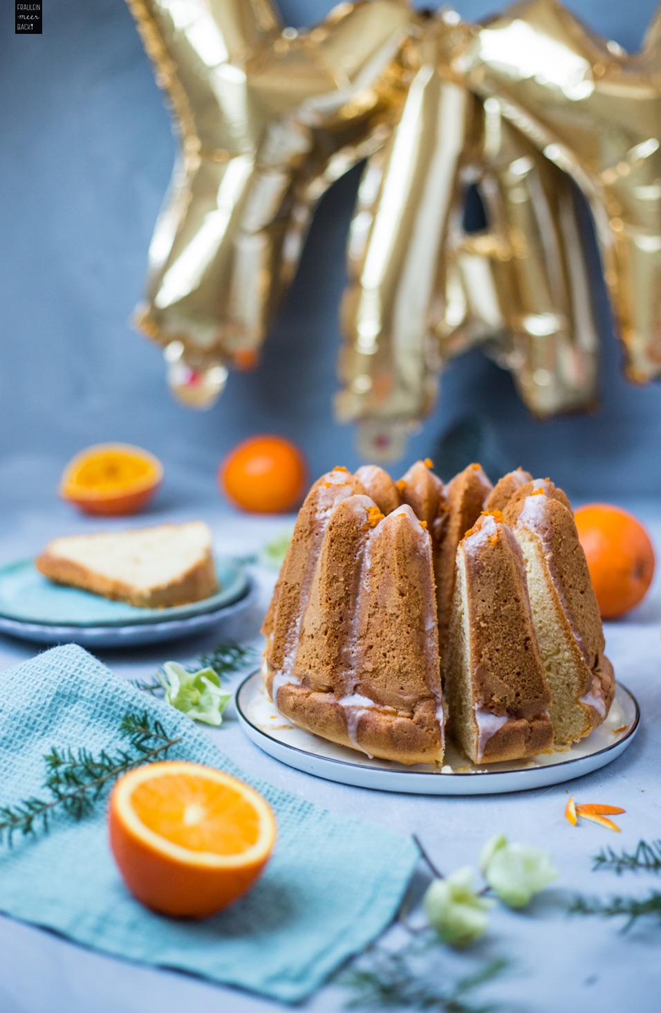 Orangen Guglhupf: Schnell gebacken - Fräulein Meer backt