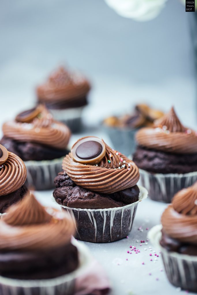 Fraeulein Meer backt Schokoladen Cupcakes