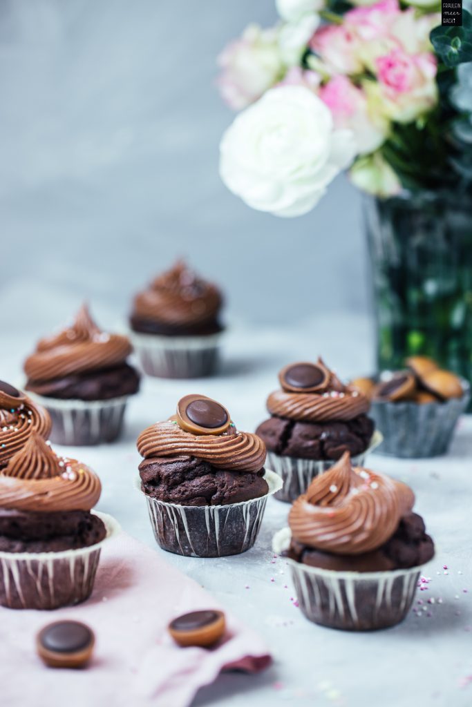 Fraeulein Meer backt Schokoladen Cupcakes