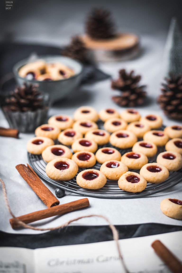 Plätzchen: Engelsaugen - Fräulein Meer backt