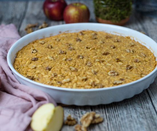 Fraeulein Meer backt Geriebener Apfelkuchen