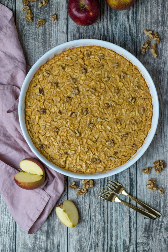 Fraeulein Meer backt Geriebener Apfelkuchen 